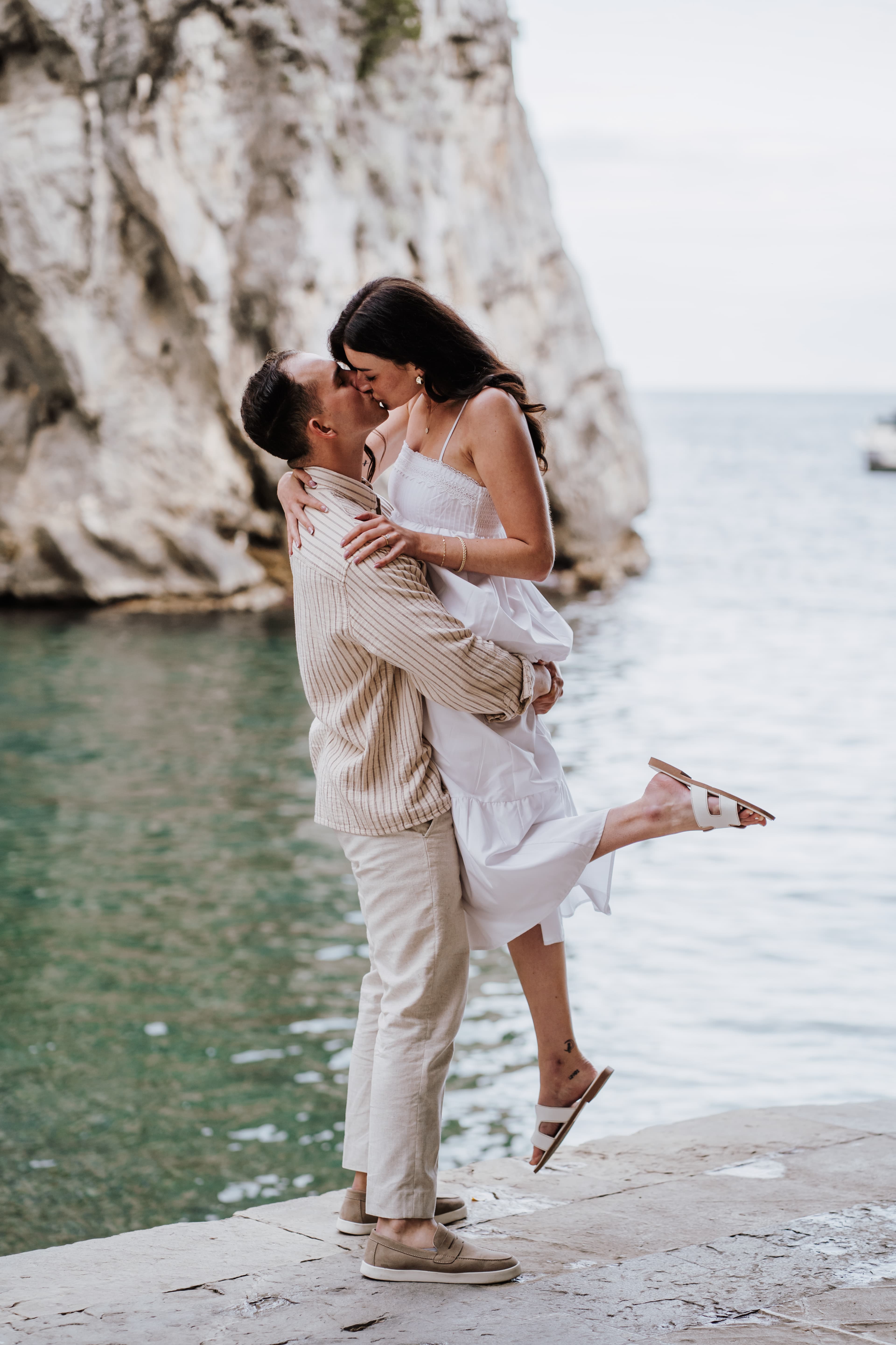 Jack and Diana by the water